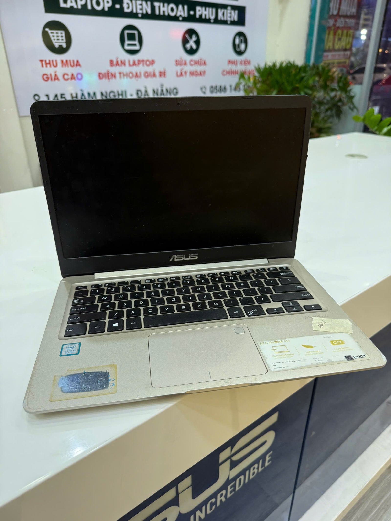 Laptop Asus cũ được thu mua tại Đà Nẵng